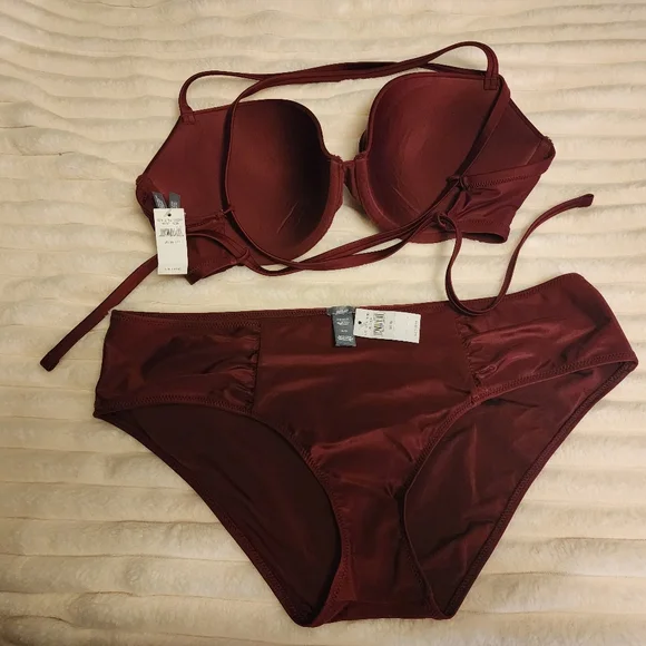 Aerie bikini top is 34DDD bottom is XL - NWT - Picture 2 of 3